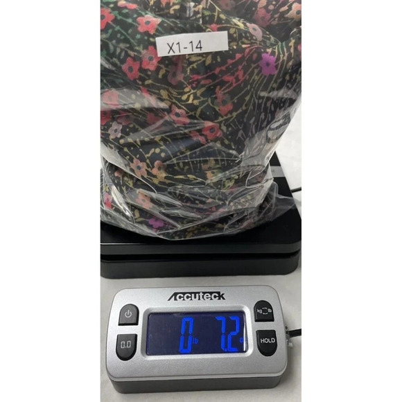 Akemi + Kin Anthropologie Midi Dress S Sheer Flowy Boho Floral Cottagecore Slit - Picture 10 of 10